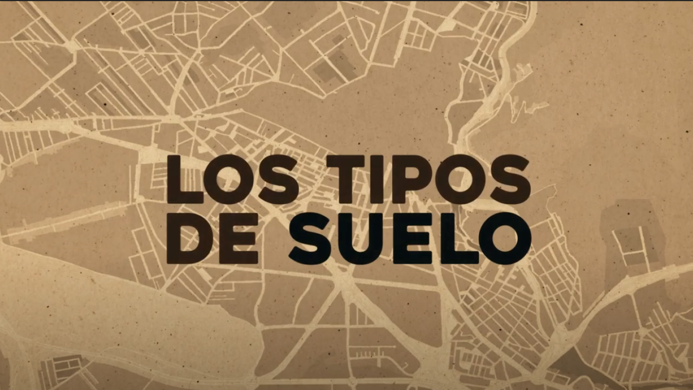 Los tipos de suelo